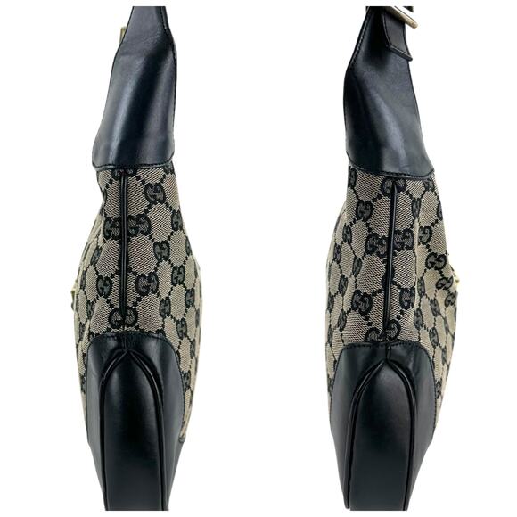 Gucci Monogram Canvas Jackie Shoulder Bag - Picture 3 of 7